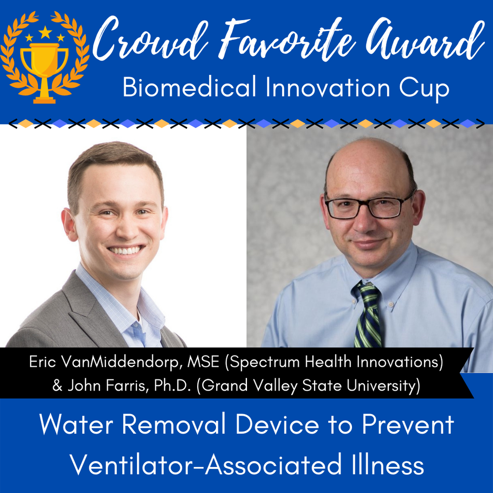 Engineering Alum & Faculty Win 2021 Biomedical Innovation Cup Crowd Favorite Award